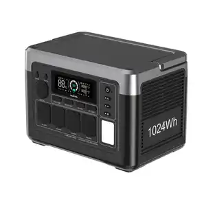 OUKITEL OUKITEL P1000E PLUS 1024Wh Kraftwerk – 1800W Sinus, 100W USB-C, App-Steuerung & USV-Notstrom
