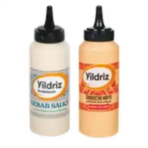 Yildriz Kebabsauce oder Shiracha Mayo