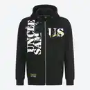 Bild 3 von Uncle Sam Herren-Sweatjacke mit Kapuze