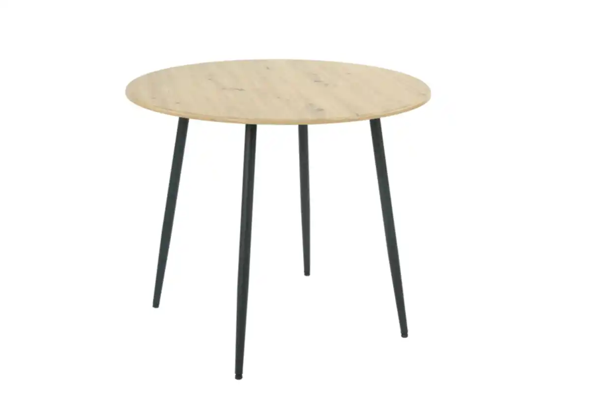 Bild 1 von Tisch Hagen 90 x 76 x 90 cm Tischplatte Artisan-Eiche Nachbildung rund