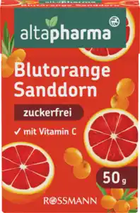 altapharma ALTAPHARMA BLUTORANGE-SANDDORN BONBONS, 50 g