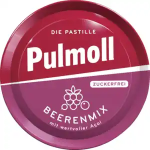 Pulmoll Mixed Berry Halspastillen mit Açaí, 50 g