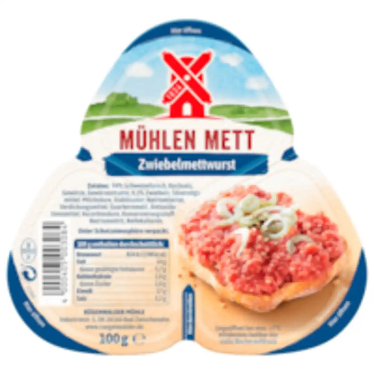 Bild 1 von Rügenwalder Mühlen Mett Zwiebelmettwurst