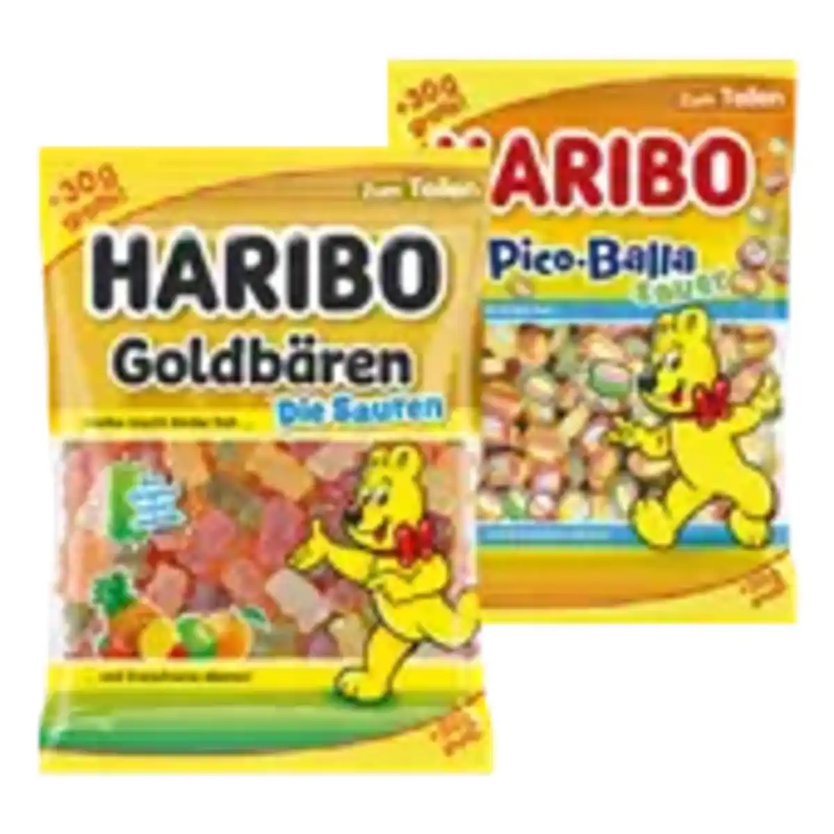Bild 1 von Haribo Fruchtgummi + 30 g gratis