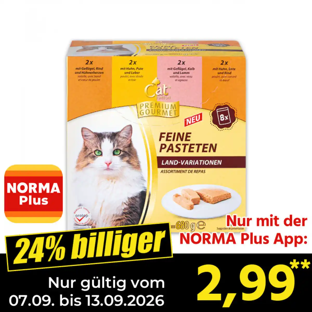 Bild 1 von Cat Bonbon Premium Gourmet Feine Pasteten