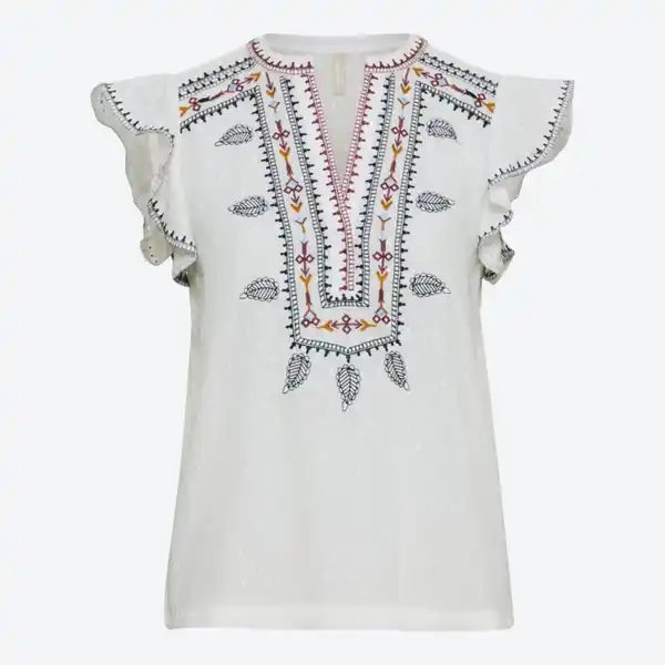 Bild 2 von Damen-Bluse mit Stickerei