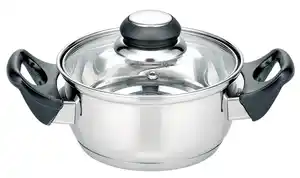 Edelstahl-Kochtopf "Turin" ø ca. 14 cm