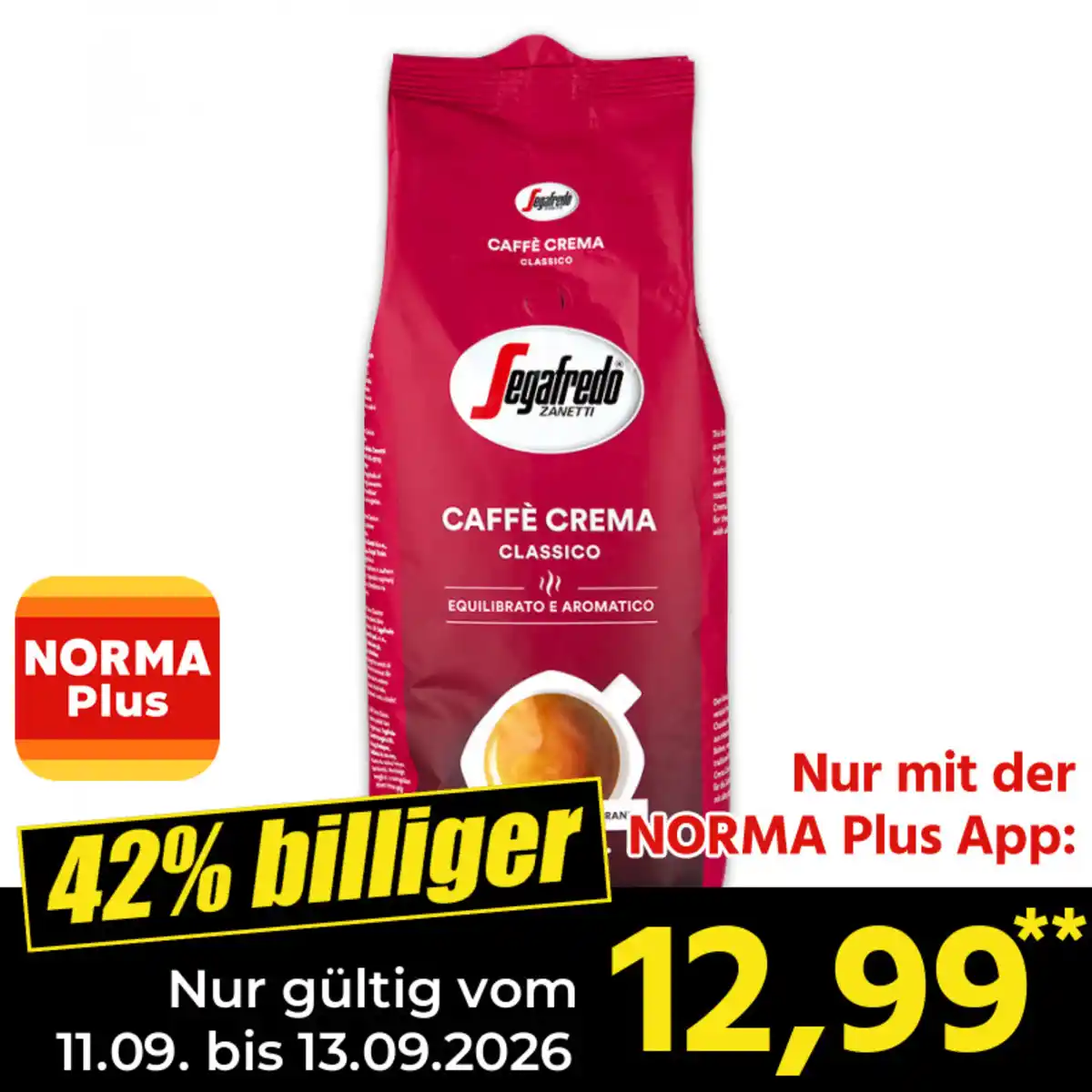 Bild 1 von Segafredo Caffè Crema