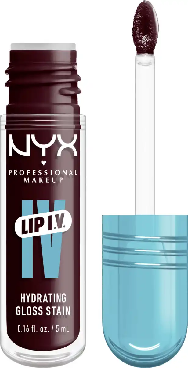 Bild 2 von NYX Professional MakeUp Lip IV Hydrating Gloss Serum Mauve N Moist!, 5 ml
