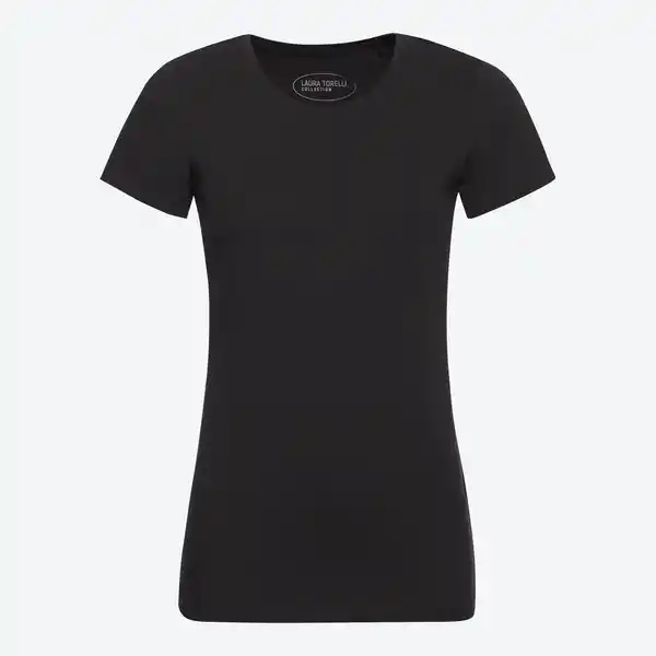 Bild 3 von Damen-T-Shirt mit Rundhalsausschnitt