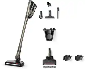 Triflex HX3 Pro Akku-Stielstaubsauger titanium pearl finish, 140 min Laufzeit, HEPA-Filter, Elektro-Bodenbürste