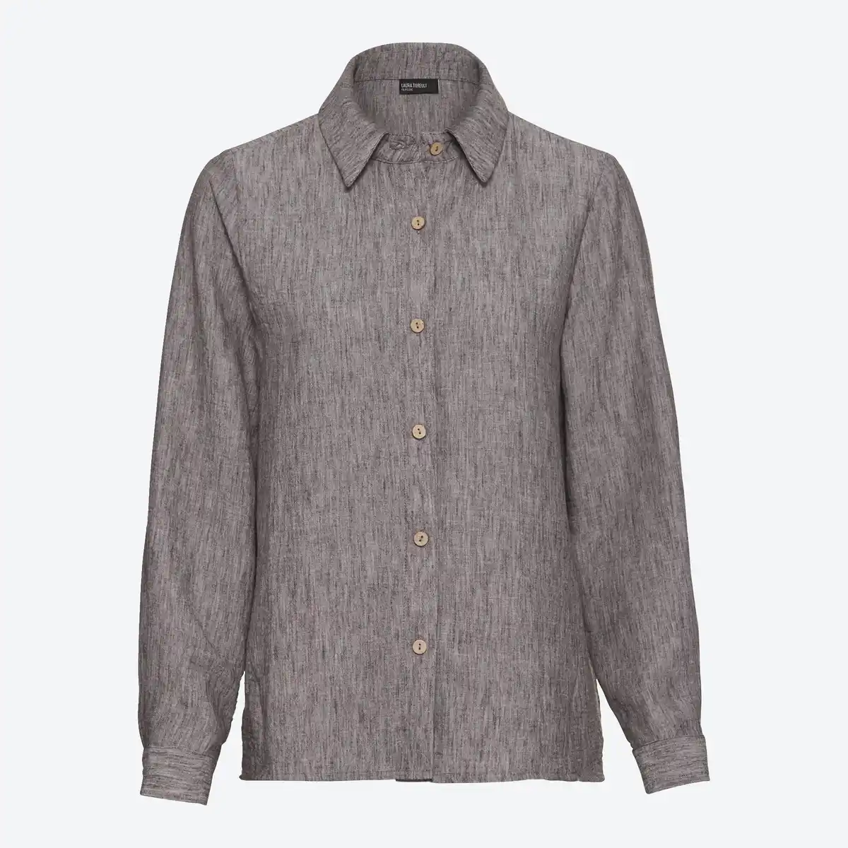 Bild 1 von Damen-Bluse mit Hemdkragen
