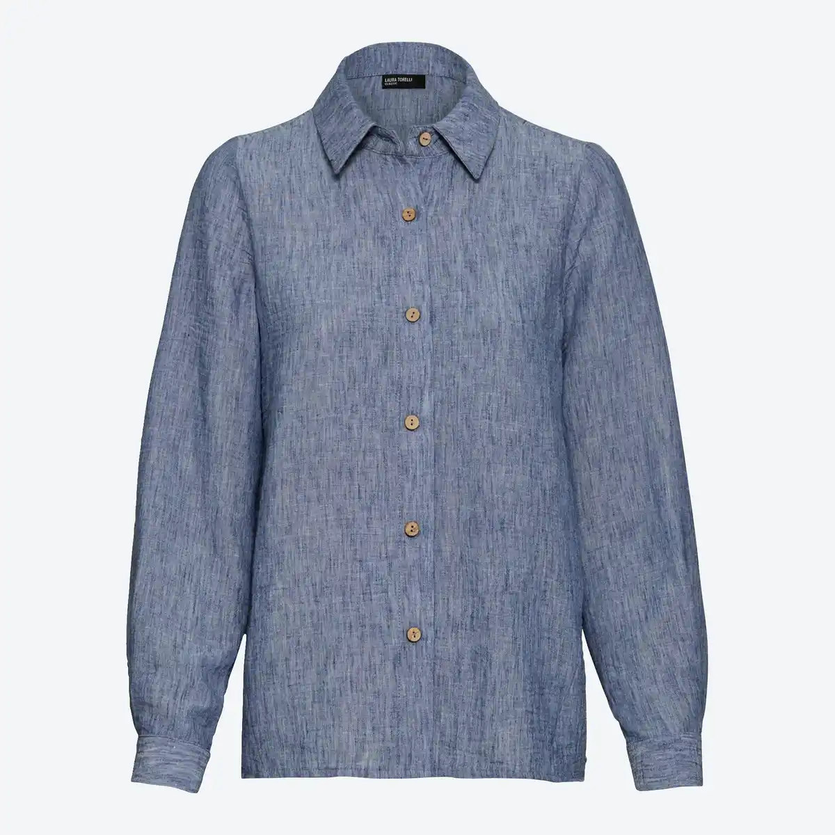 Bild 1 von Damen-Bluse mit Hemdkragen