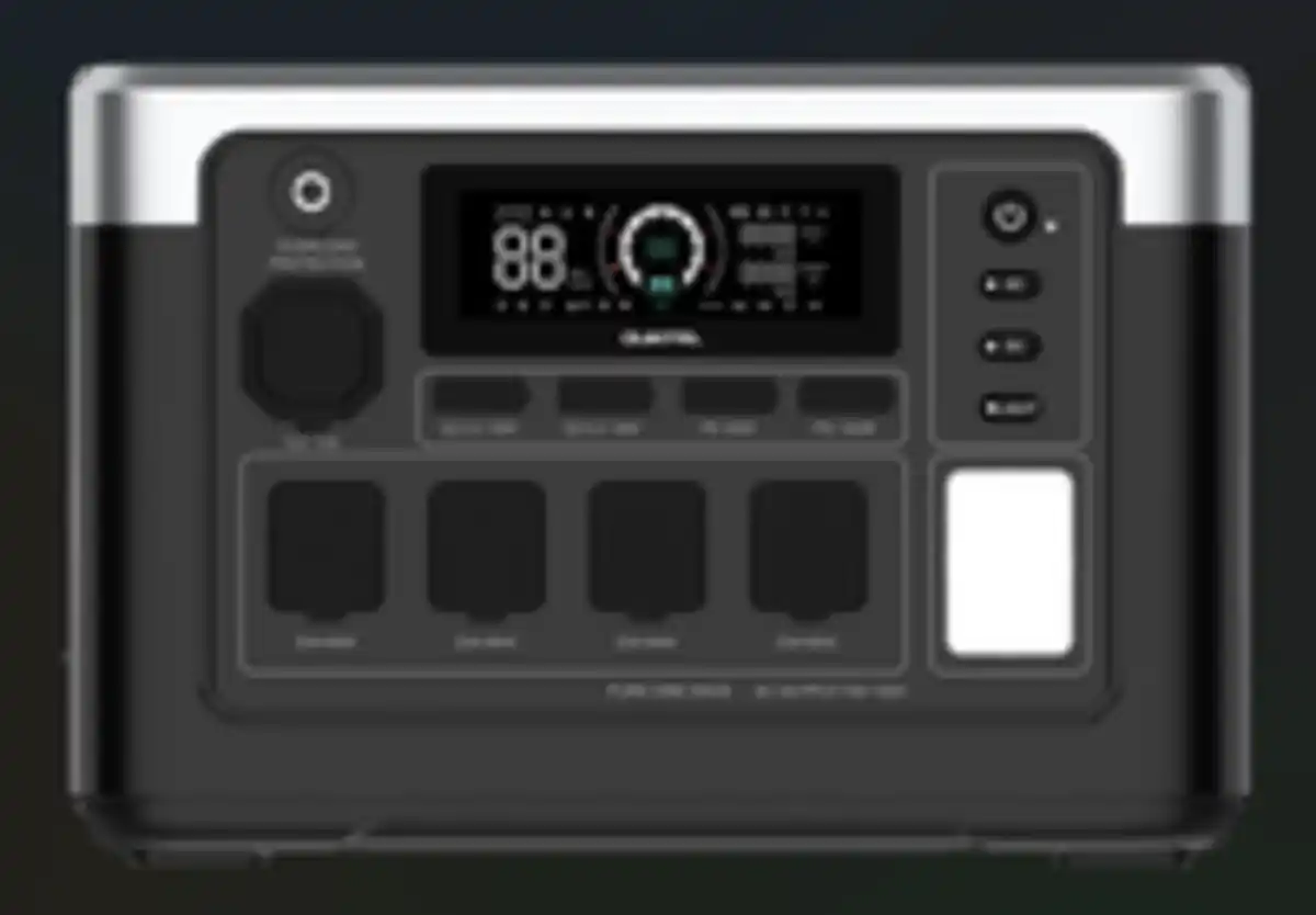 Bild 4 von OUKITEL OUKITEL P1000E PLUS 1024Wh Kraftwerk – 1800W Sinus, 100W USB-C, App-Steuerung & USV-Notstrom