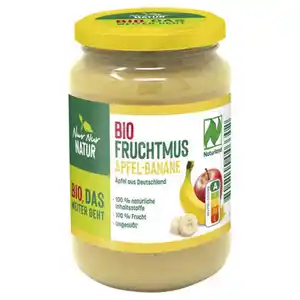 NUR NUR NATUR Bio-Fruchtmus 360 g, Apfel-Banane