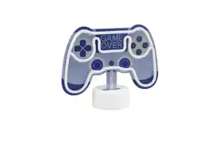RL LED Dekoleuchte Control weiß,22,8x8,5cm,18cm,USB-Anschluß,Batteriebetrieb,mobil,Controler-Optik