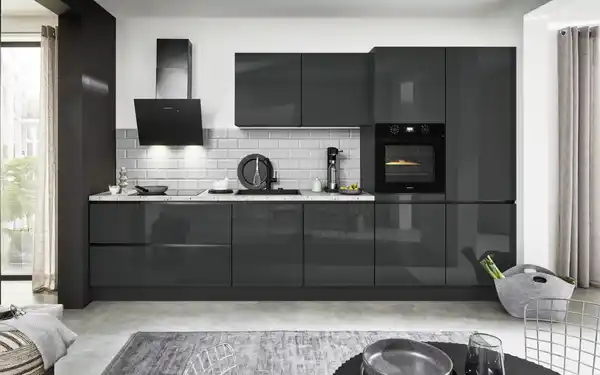 Bild 2 von MONDO - Einbauküche - Impressa Perfect Brillant GL inkl. Elektrogeräte