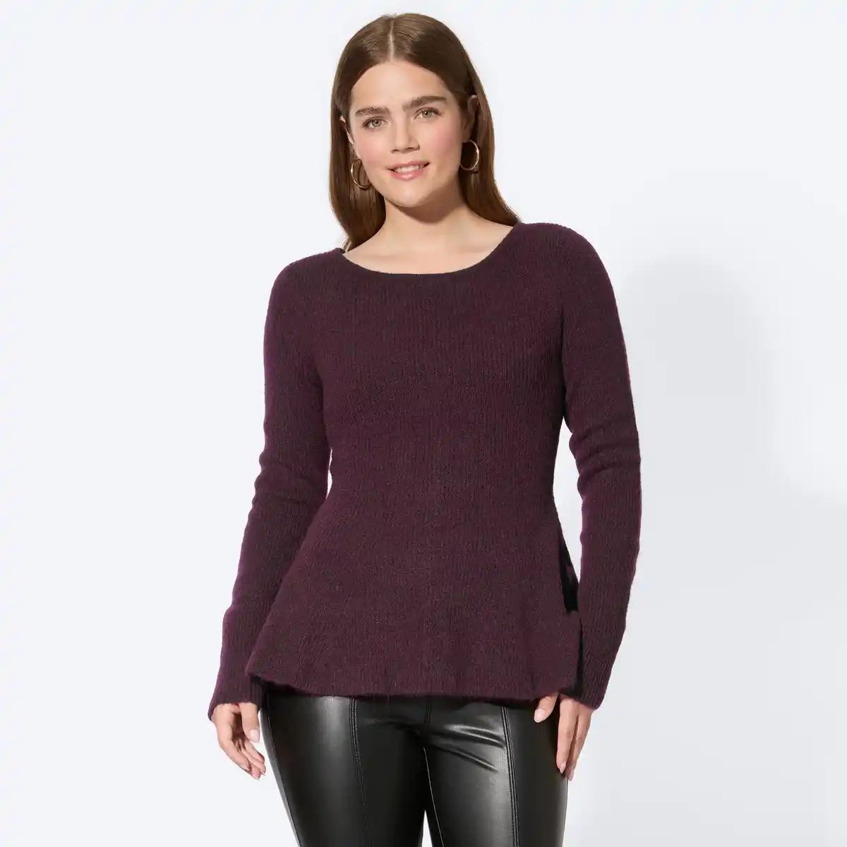 Bild 1 von Damen-Pullover mit Schößchen