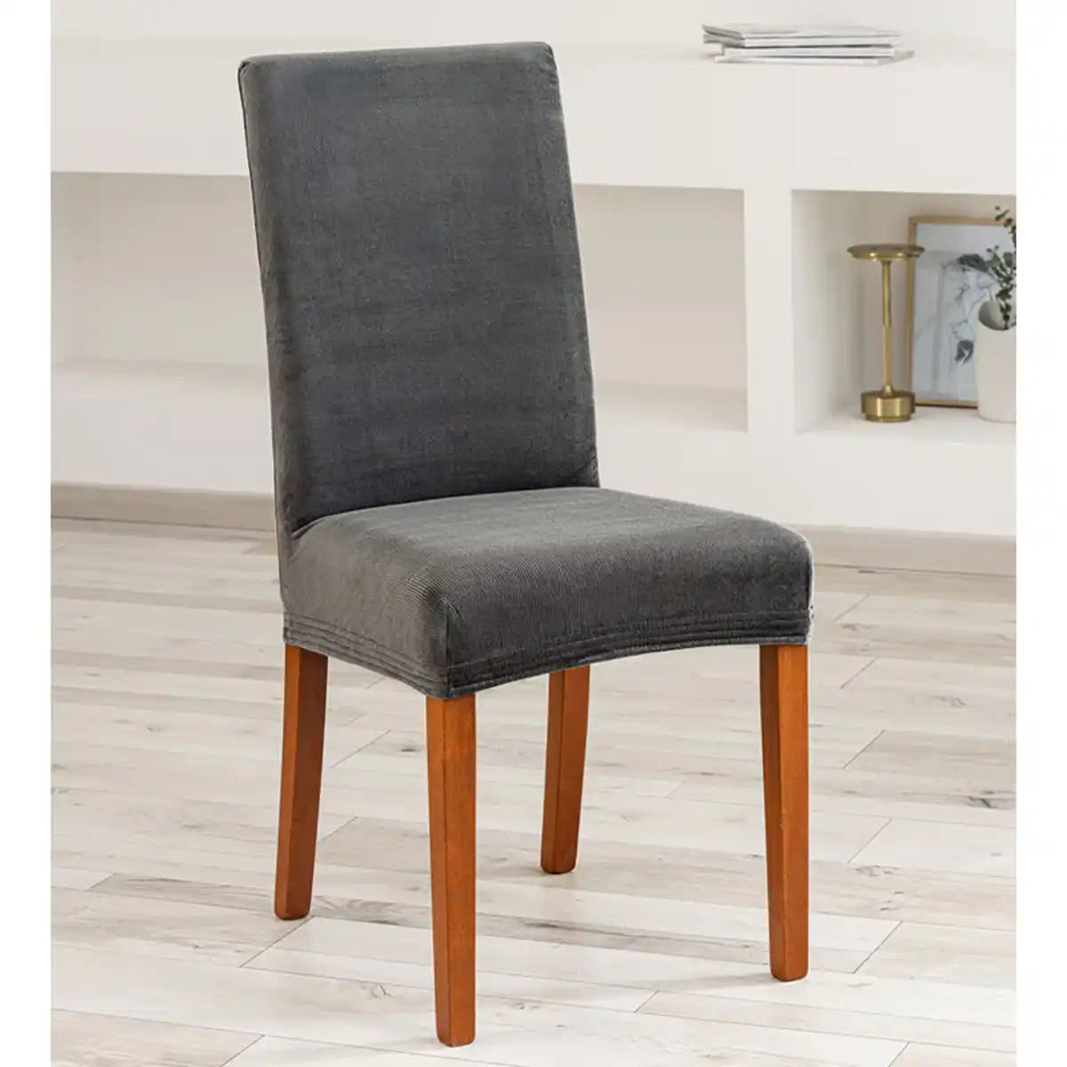 Bild 1 von Bella Casa Stuhlhusse "Cord" Supersoft