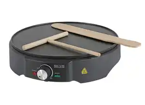 GOURMETmaxx Crepe-Maker mit Teigverteiler und Crepewender