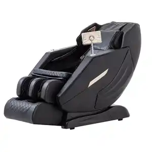 Happy Home Massagesessel mit SL-Schiene & Zero-Gravity, ca. 152 x 75 x 109 cm – Schwarz