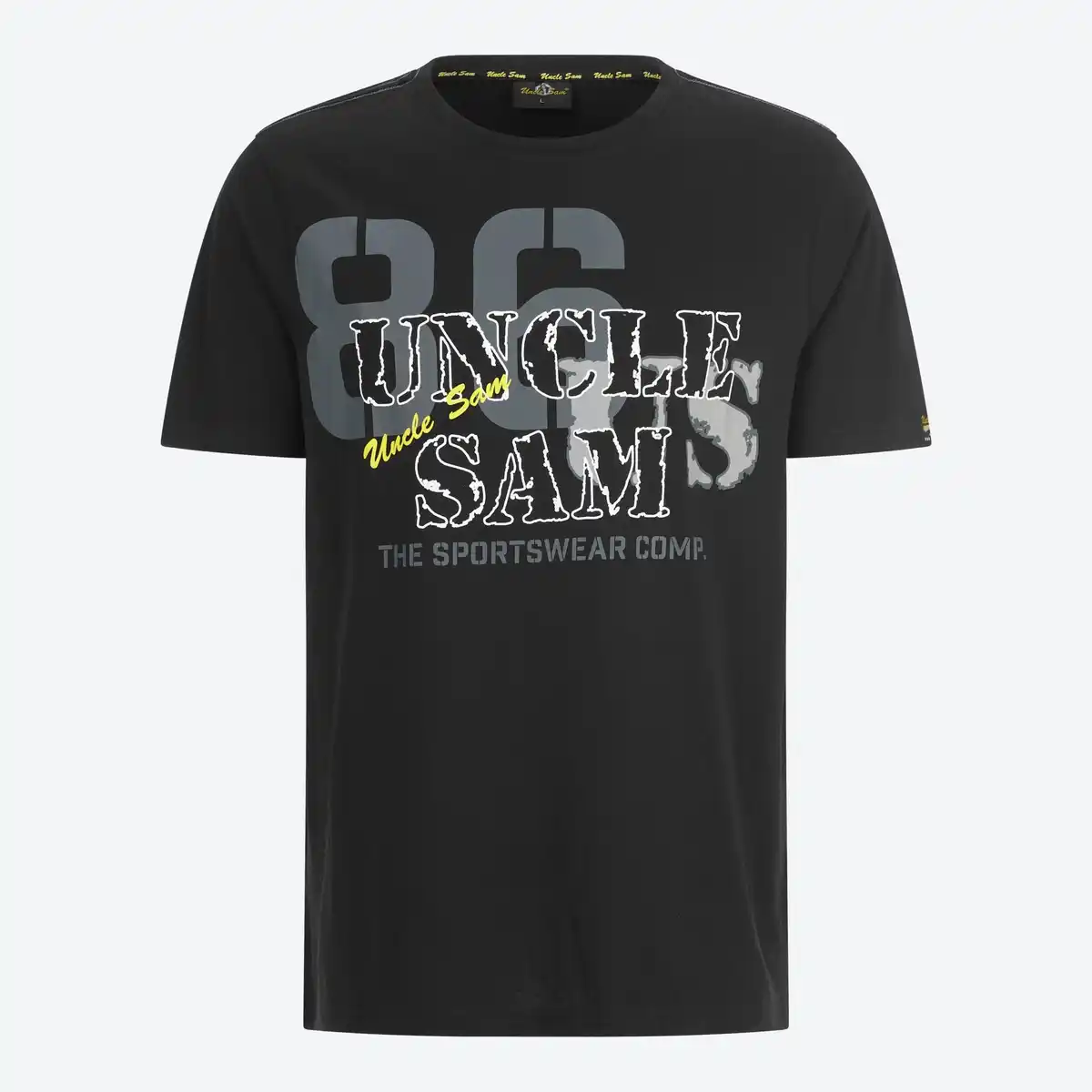 Bild 1 von Uncle Sam Herren-Funktions-T-Shirt mit Frontaufdruck