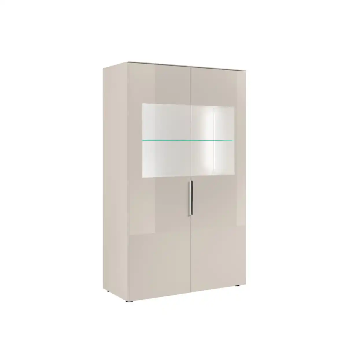Bild 1 von Highboard Kunststoff 150 x 90 x 40 cm Kaschmir Nachbildung