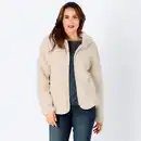 Bild 1 von Damen-Fleecejacke mit Kapuze und Reißverschluss