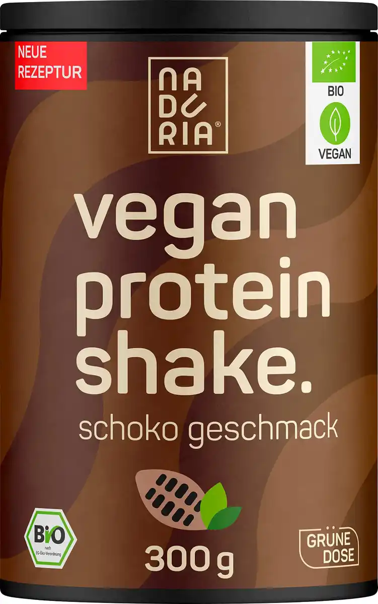 Bild 1 von NADURIA Bio Vegan Proteinshake Schokolade, 300 g