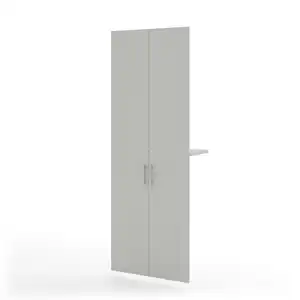 Türfront Project 2er Set 77 x 211 cm grau