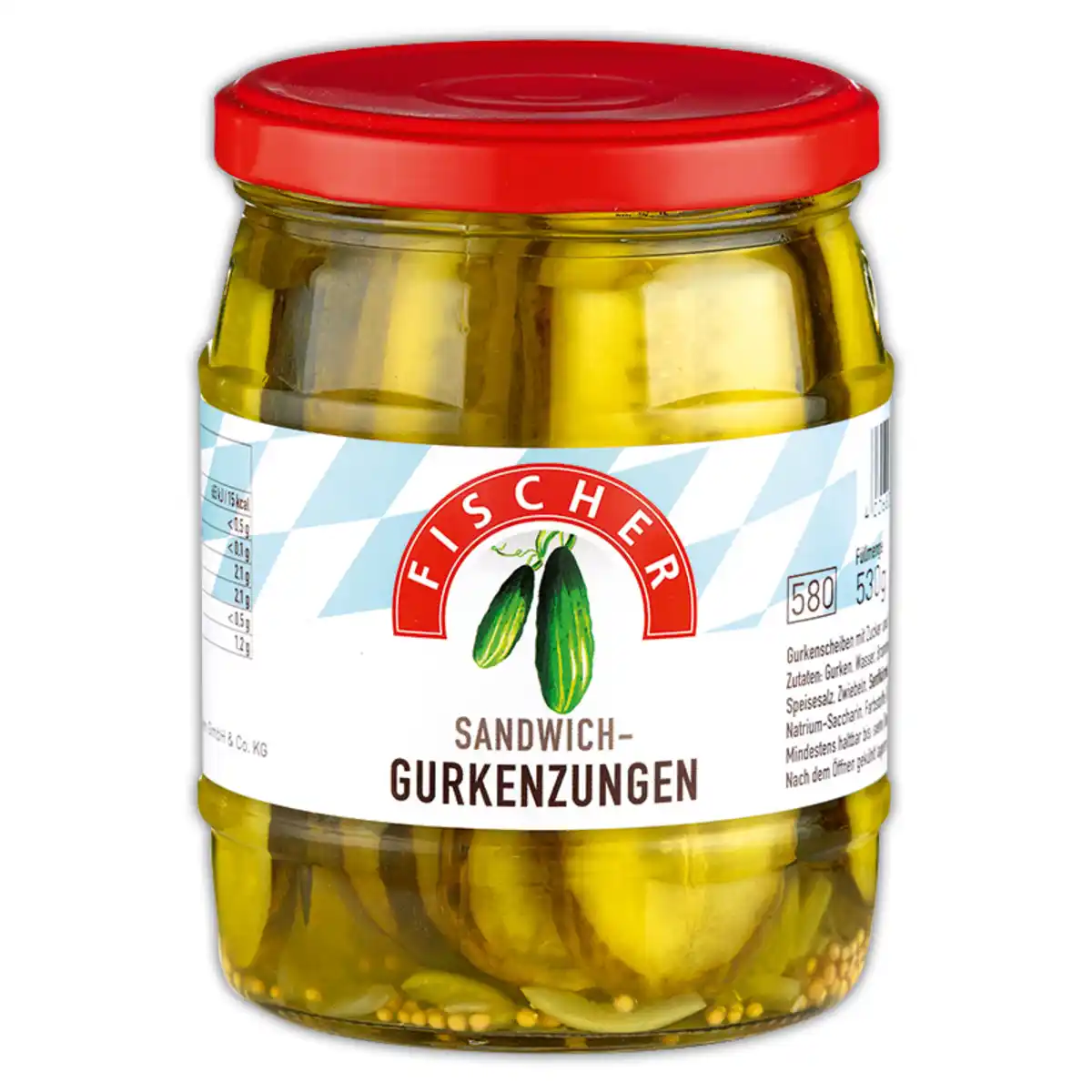 Bild 1 von Fischer Gurkensticks / Sandwichgurkenzungen