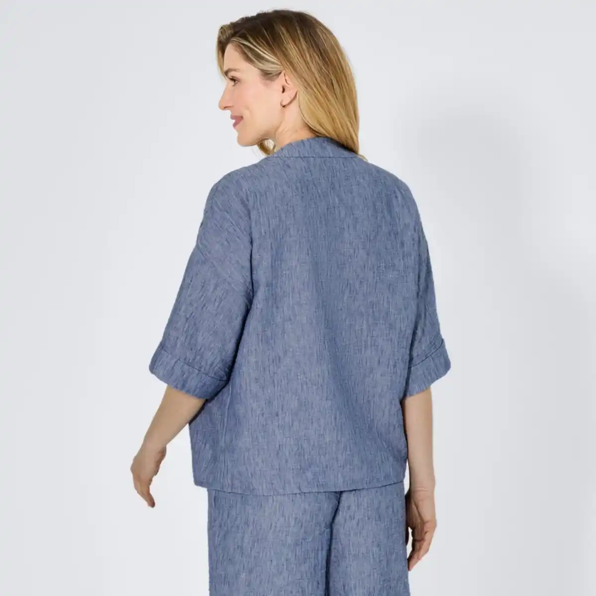 Bild 4 von Damen-Bluse mit 3/4 Ärmeln