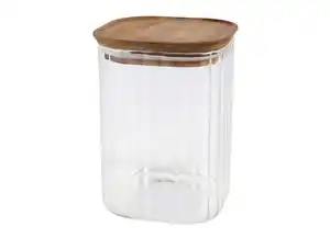 Vorratsglas mit Akazienholzdeckel