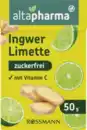 Bild 1 von altapharma ALTAPHARMA INGWER-LIMETTE BONBONS, 50 g