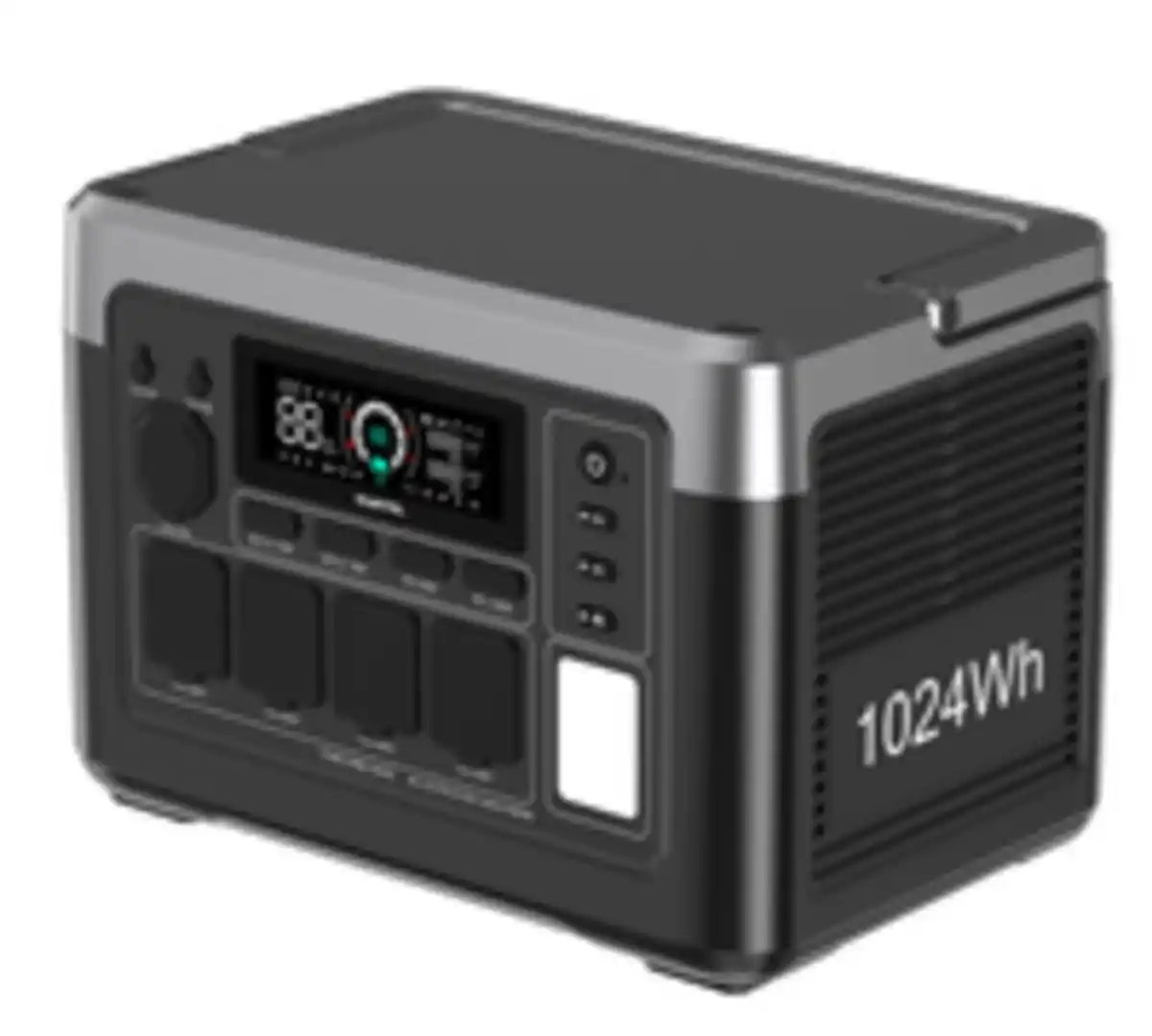 Bild 2 von OUKITEL OUKITEL P1000E PLUS 1024Wh Kraftwerk – 1800W Sinus, 100W USB-C, App-Steuerung & USV-Notstrom
