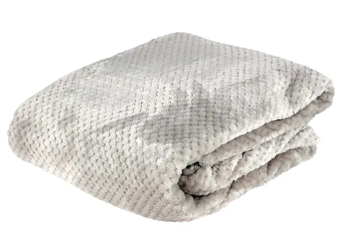 Bild 1 von Kuscheldecke Waffelmuster