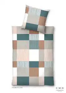 Renforcé-Bettwäsche Bert 135 x 200 cm mehrfarbig