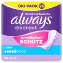 Bild 1 von Always Discreet Inkontinenz Einlagen Long, 26 Stk