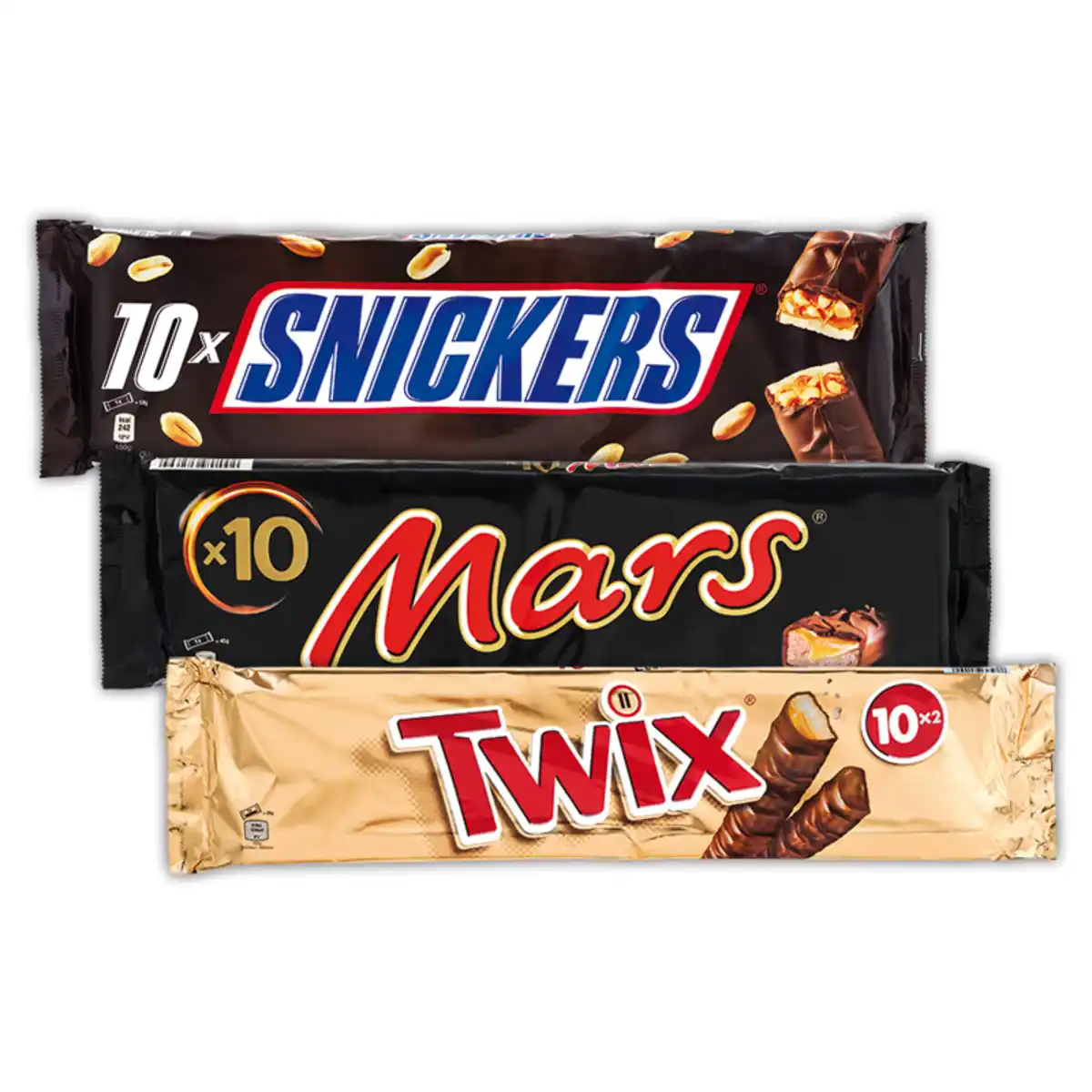 Bild 1 von Twix/Mars/Snickers Schokoriegel
