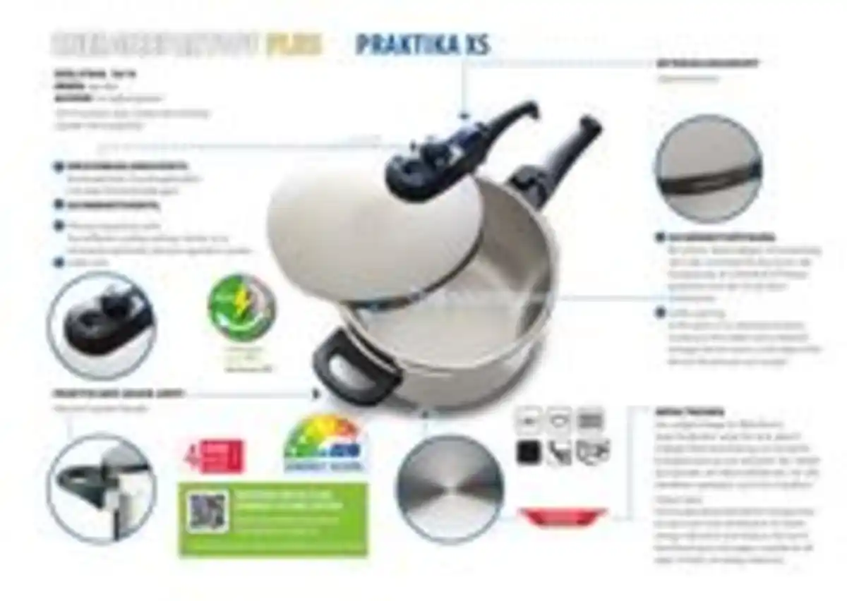 Bild 2 von ELO Schnellkochtopf  2,7L/18cm  "Praktika Plus XS"