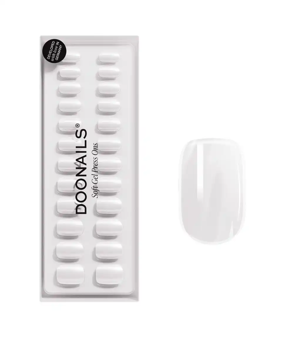 Bild 1 von DOONAILS Soft Gel Press Ons Short Square Marry Me, 0 Marry