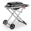 Bild 3 von Weber Camping-Gasgrill Traveler mit 1 Brenner und Rollwagen Schwarz