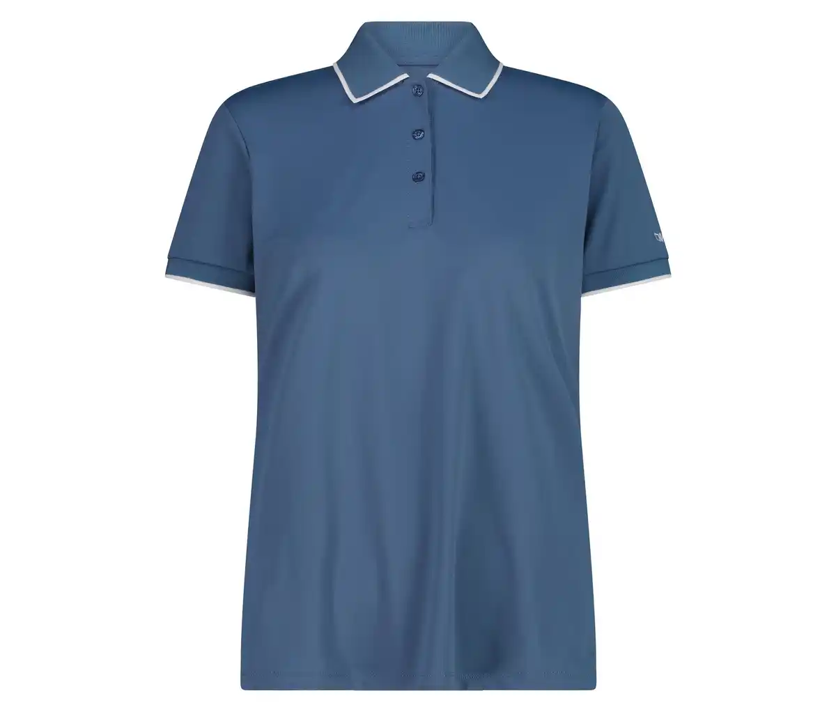 Bild 1 von CMP Damen-Poloshirt aus Stretch-Piqué, blau