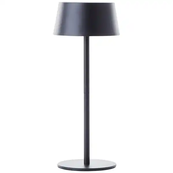 Bild 2 von Brilliant Akku-Tischleuchte Picco mit Solar 30 cm Schwarz