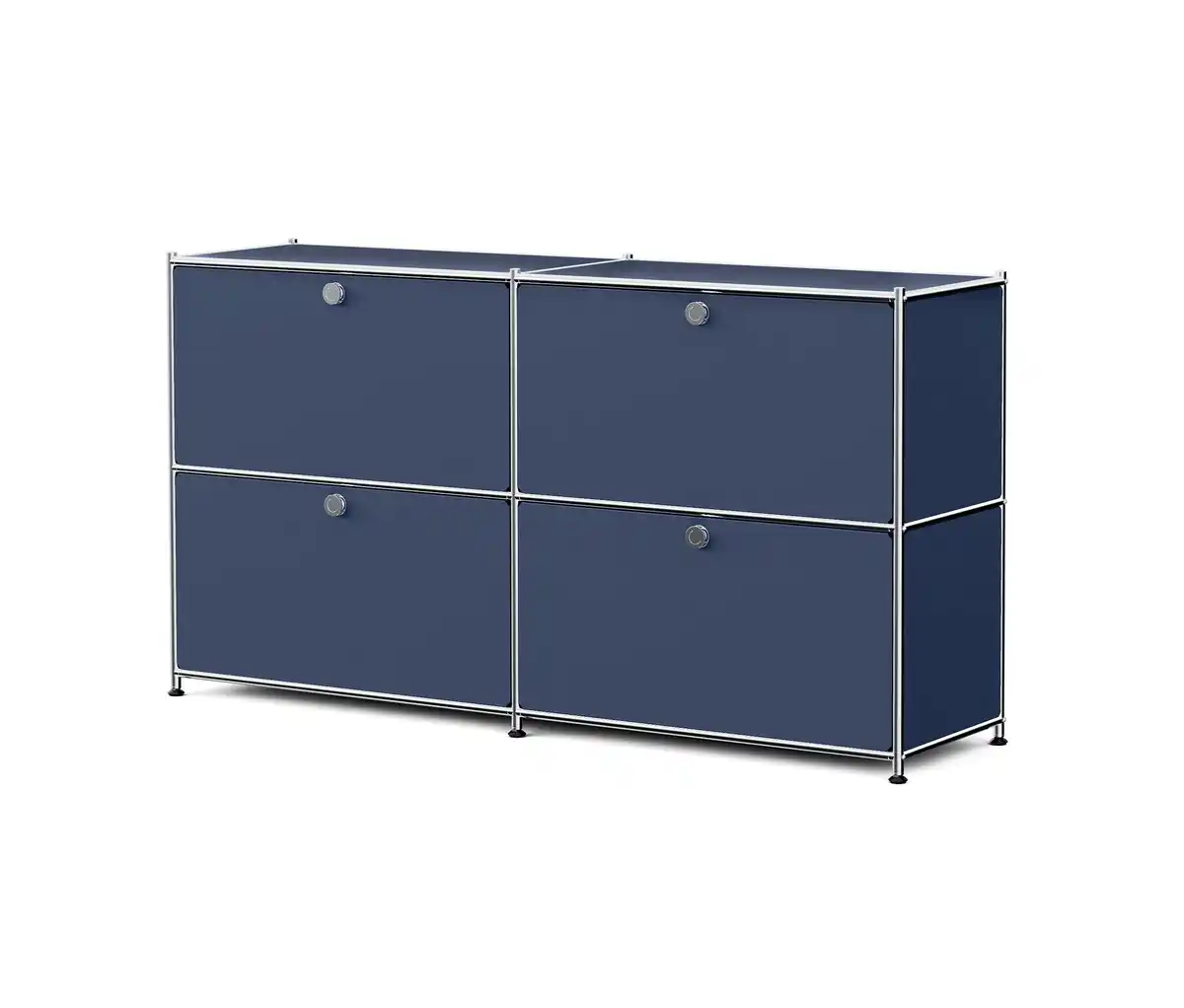 Bild 1 von Sideboard Metall »CN3« mit 4 Klappenfächern, dunkelblau
