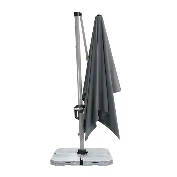 Bild 2 von Doppler Ampelschirm Active 350 cm x 260 cm Anthrazit mit Kurbelmechanik