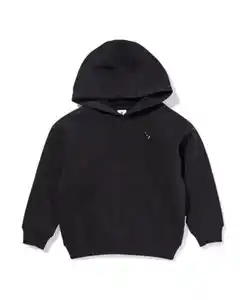 Takkie-Kinder-Hoodie schwarz