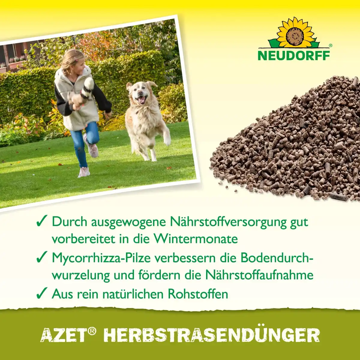 Bild 4 von Neudorff Azet Herbst-Rasendünger 10 kg
