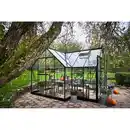 Bild 3 von Halls Gewächshaus GardenRoom Set Schwarz 12,9 m² inkl. Fundamentrahmen