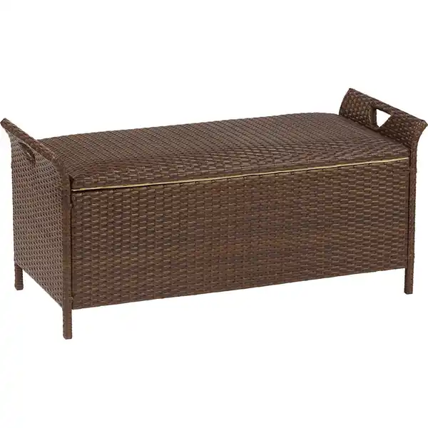 Bild 2 von Kissenbox Davenport Braun 49 cm x 108 cm x 46 cm